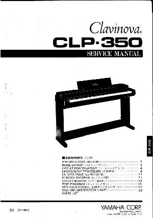 Service manual Yamaha CLP-350 ― Manual-Shop.ru
