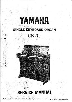 Сервисная инструкция Yamaha CN-70  ― Manual-Shop.ru