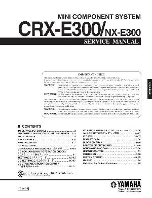 Service manual Yamaha CRX-E300 ― Manual-Shop.ru