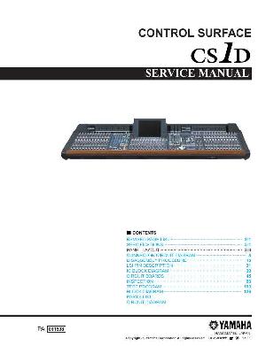 Service manual Yamaha CS1D ― Manual-Shop.ru