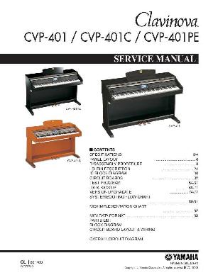 Service manual Yamaha CVP-401, CVP-401C, CVP-401PE  ― Manual-Shop.ru