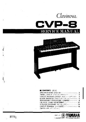 Сервисная инструкция Yamaha CVP-8 ― Manual-Shop.ru
