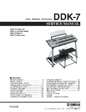 Сервисная инструкция Yamaha DDK-7  ― Manual-Shop.ru