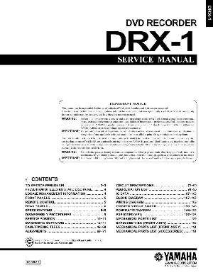 Сервисная инструкция Yamaha DRX-1  ― Manual-Shop.ru