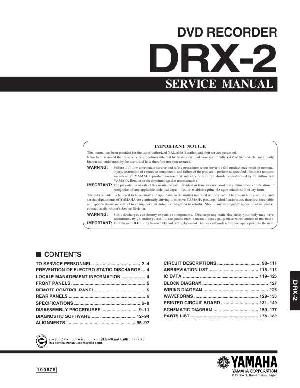 Сервисная инструкция Yamaha DRX-2 ― Manual-Shop.ru