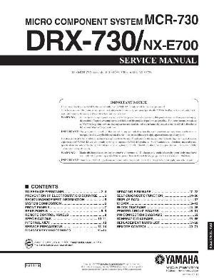 Сервисная инструкция Yamaha DRX-730 ― Manual-Shop.ru