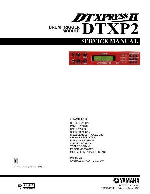 Сервисная инструкция Yamaha DTXP2 ― Manual-Shop.ru