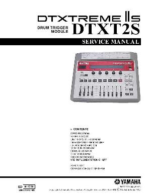 Сервисная инструкция Yamaha DTXT2S ― Manual-Shop.ru