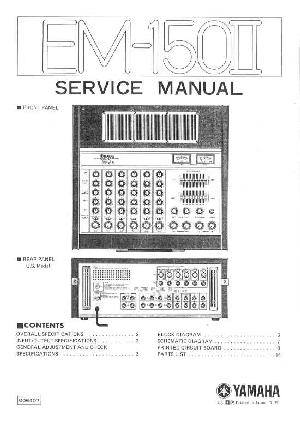 Service manual Yamaha EM-150II ― Manual-Shop.ru