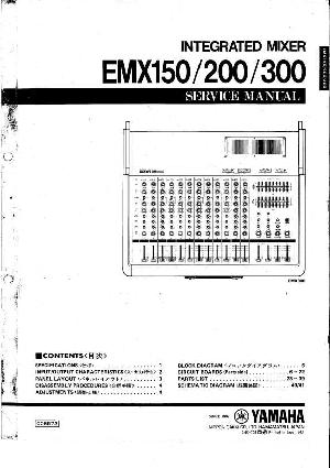 Service manual Yamaha EMX-150, EMX-200, EMX-300 ― Manual-Shop.ru