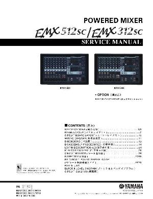 Service manual Yamaha EMX-312SC, EMX-512SC ― Manual-Shop.ru