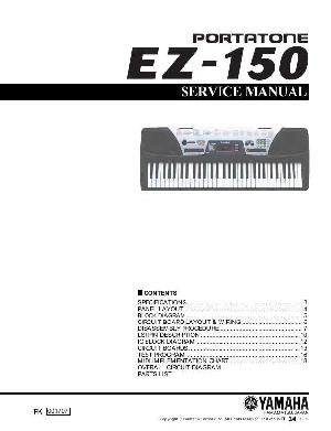 Сервисная инструкция Yamaha EZ-150 ― Manual-Shop.ru