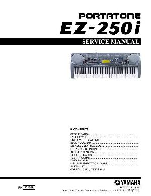 Сервисная инструкция Yamaha EZ-250I ― Manual-Shop.ru