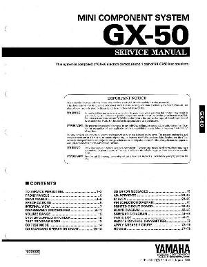 Сервисная инструкция Yamaha GX-50 ― Manual-Shop.ru