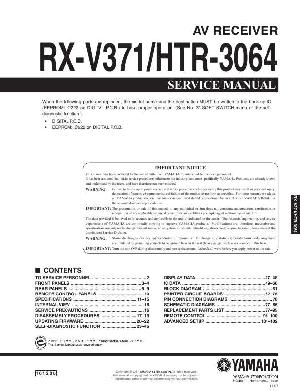 Сервисная инструкция Yamaha HTR-3064 ― Manual-Shop.ru