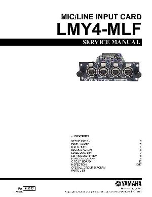Service manual Yamaha LMY4-MLF ― Manual-Shop.ru