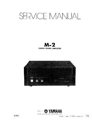 Service manual Yamaha M-2 ― Manual-Shop.ru
