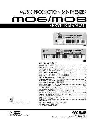Service manual Yamaha MO6, MO8 ― Manual-Shop.ru