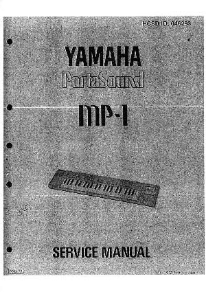 Сервисная инструкция Yamaha MP1  ― Manual-Shop.ru