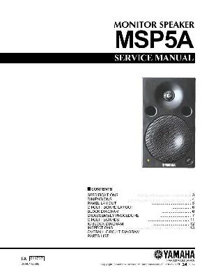 Service manual Yamaha MSP5A ― Manual-Shop.ru