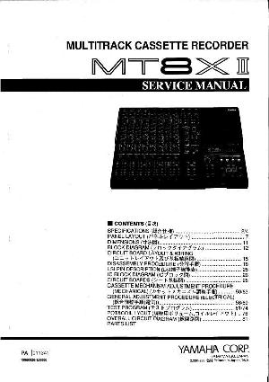 Service manual Yamaha MT8XII ― Manual-Shop.ru