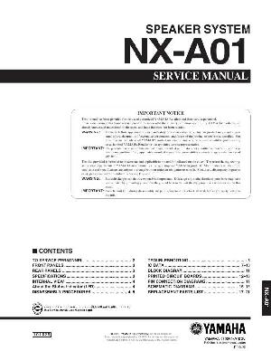 Service manual Yamaha NX-A01 ― Manual-Shop.ru
