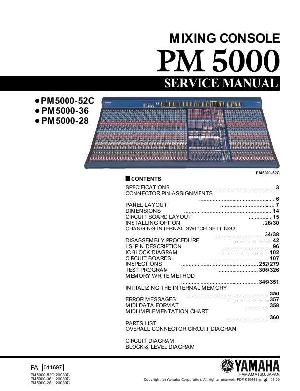 Service manual Yamaha PM-5000 ― Manual-Shop.ru