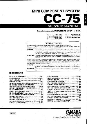Service manual Yamaha RX-S75 ― Manual-Shop.ru