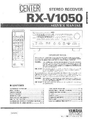 Сервисная инструкция Yamaha RX-V1050 ― Manual-Shop.ru