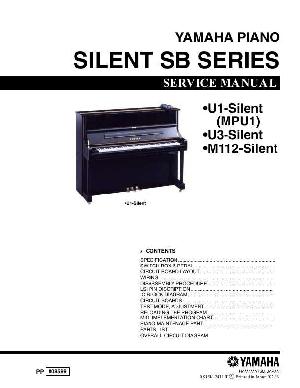 Сервисная инструкция Yamaha SILENT-SB-SERIES  ― Manual-Shop.ru