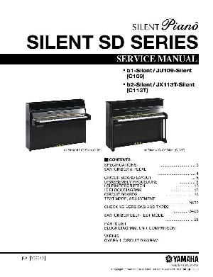 Service manual Yamaha SILENT-SD-SERIES  ― Manual-Shop.ru