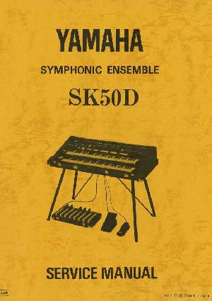 Сервисная инструкция Yamaha SK50D ― Manual-Shop.ru