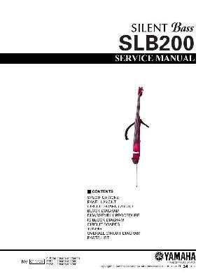 Сервисная инструкция Yamaha SLB200 ― Manual-Shop.ru