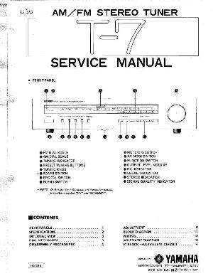 Service manual Yamaha T-7 ― Manual-Shop.ru