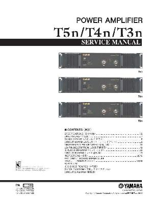 Сервисная инструкция Yamaha T3N, T4N, T5N ― Manual-Shop.ru