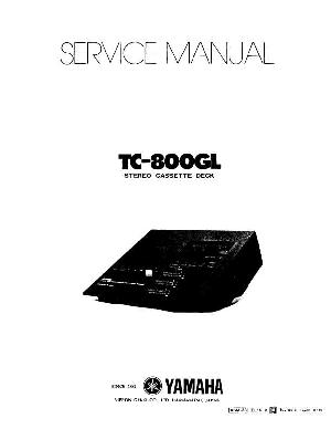 Сервисная инструкция Yamaha TC-800GL ― Manual-Shop.ru
