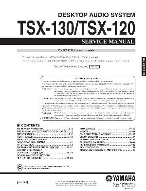 Сервисная инструкция Yamaha TSX-120, TSX-130 ― Manual-Shop.ru