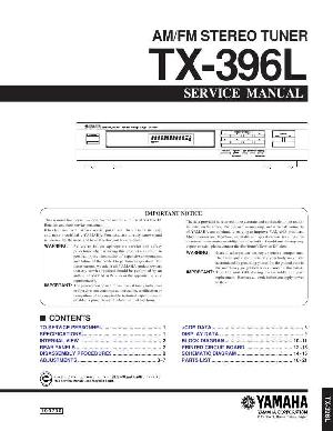 Service manual Yamaha TX-396L ― Manual-Shop.ru