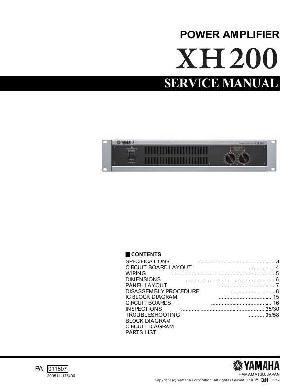 Сервисная инструкция Yamaha XH200 ― Manual-Shop.ru