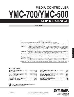 Service manual Yamaha YMC-500, YMC-700 ― Manual-Shop.ru