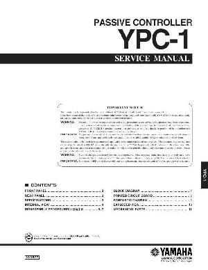 Сервисная инструкция Yamaha YPC-1  ― Manual-Shop.ru