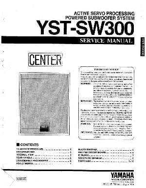 Сервисная инструкция Yamaha YST-SW300 ― Manual-Shop.ru