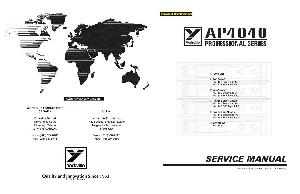 Сервисная инструкция Yorkville AP4040 ― Manual-Shop.ru