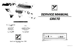 Сервисная инструкция Yorkville CR670 ― Manual-Shop.ru