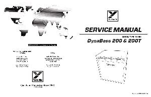 Сервисная инструкция Yorkville DYNABASS 200, 200T ― Manual-Shop.ru