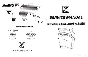 Сервисная инструкция Yorkville DYNABASS 400, 400H, 400T ― Manual-Shop.ru