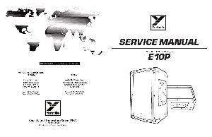 Сервисная инструкция Yorkville E10P ― Manual-Shop.ru