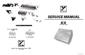 Service manual Yorkville K4 ― Manual-Shop.ru