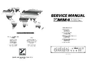 Сервисная инструкция Yorkville MM4 ― Manual-Shop.ru
