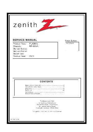 Service manual Zenith P42W24BX ― Manual-Shop.ru